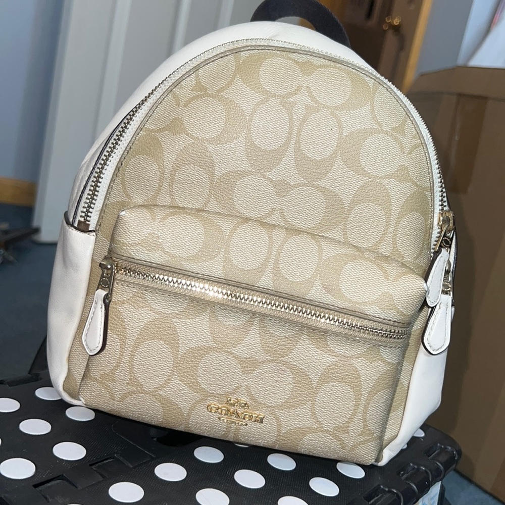 Coach mini backpack